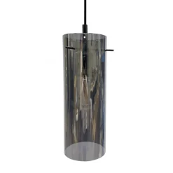 Lampa wisząca PADOVA Czarna Szklana 1xE27