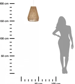 Lampa wisząca Palm Natural 34 cm