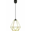 Lampa wisząca Paris Diamond 24 cm złota