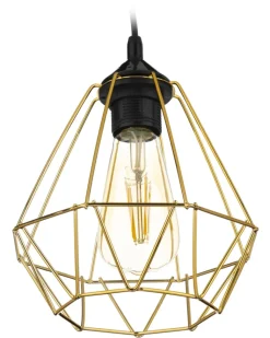 Lampa wisząca Paris Diamond 19 cm złota