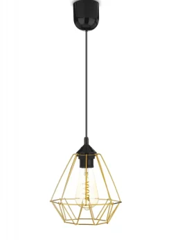 Lampa wisząca Paris Diamond 19 cm złota