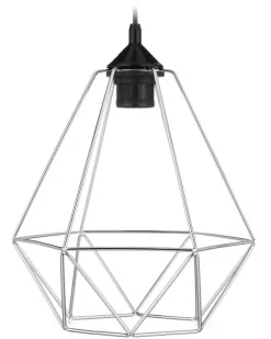 Lampa wisząca Paris Diamond 24 cm srebro
