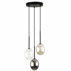 Lampa wisząca PEARL czarna 3xG9
