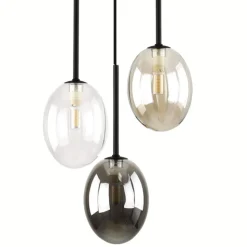 Lampa wisząca PEARL czarna 3xG9