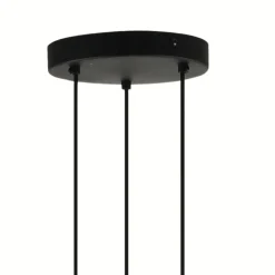 Lampa wisząca PEARL czarna 3xG9