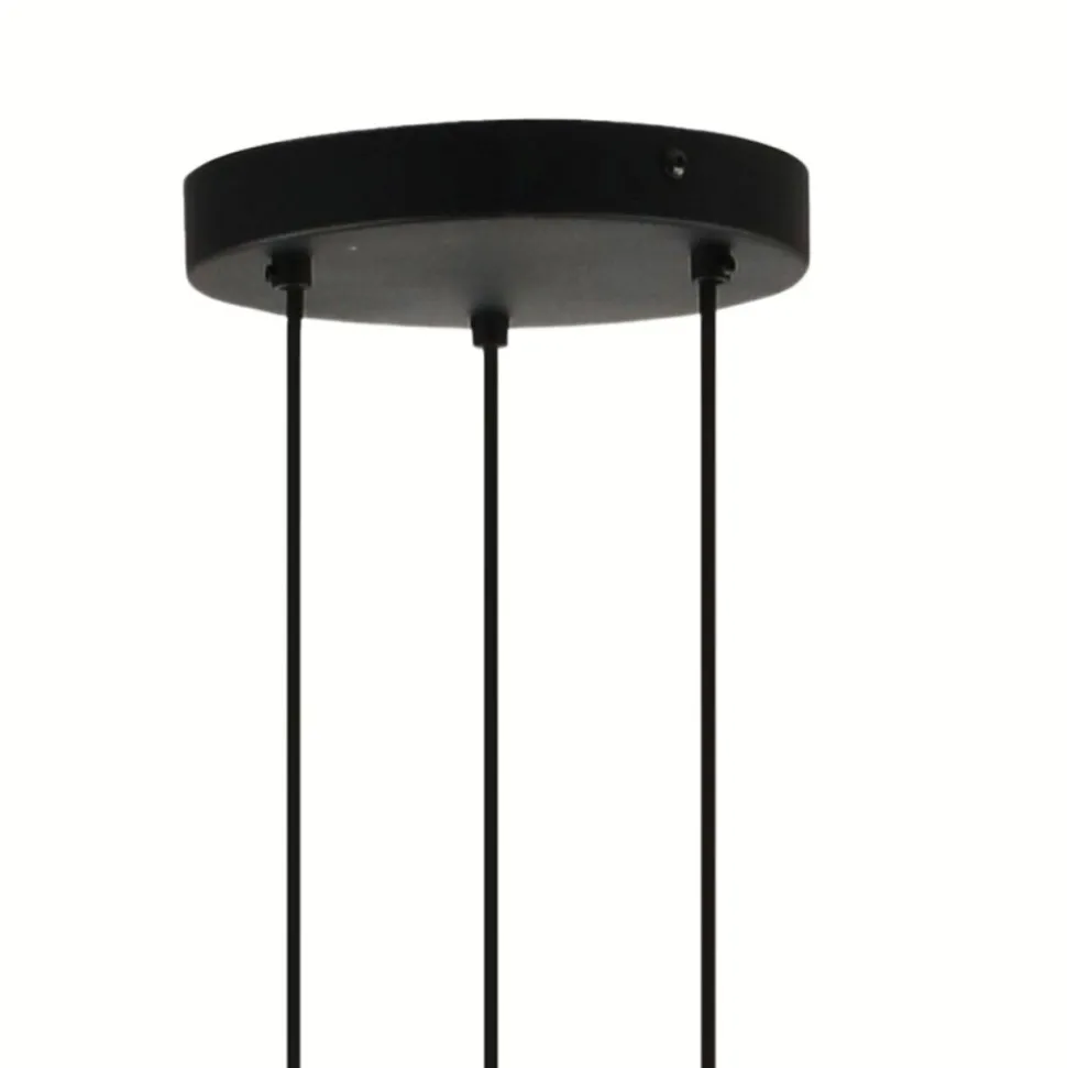Lampa wisząca PEARL czarna 3xG9
