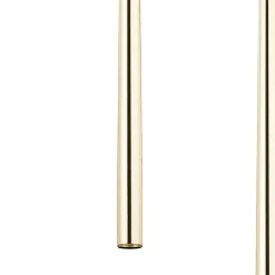 Lampa Wisząca PIANO Czarny Złoty 4xG9