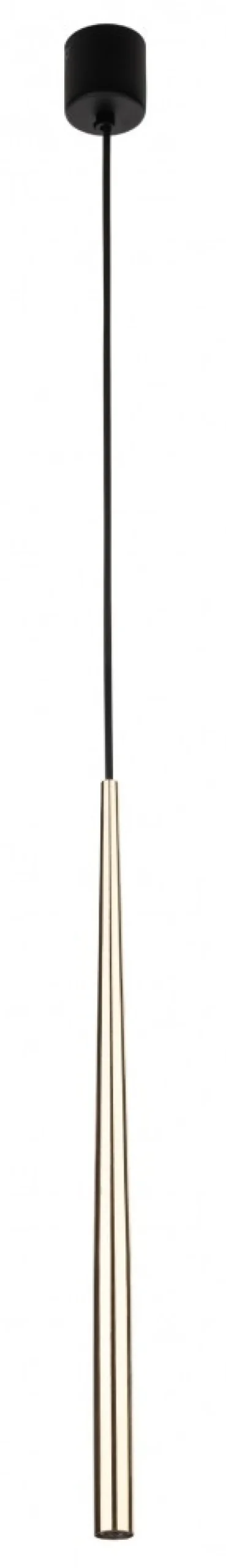 Lampa Wisząca PIANO Czarny Złoty 1xG9