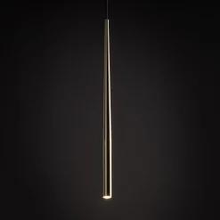 Lampa Wisząca PIANO Czarny Złoty 1xG9