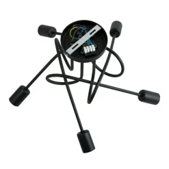 Lampa wisząca Pig Tail nowoczesna czarna