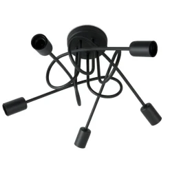 Lampa wisząca Pig Tail nowoczesna czarna