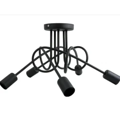 Lampa wisząca Pig Tail nowoczesna czarna