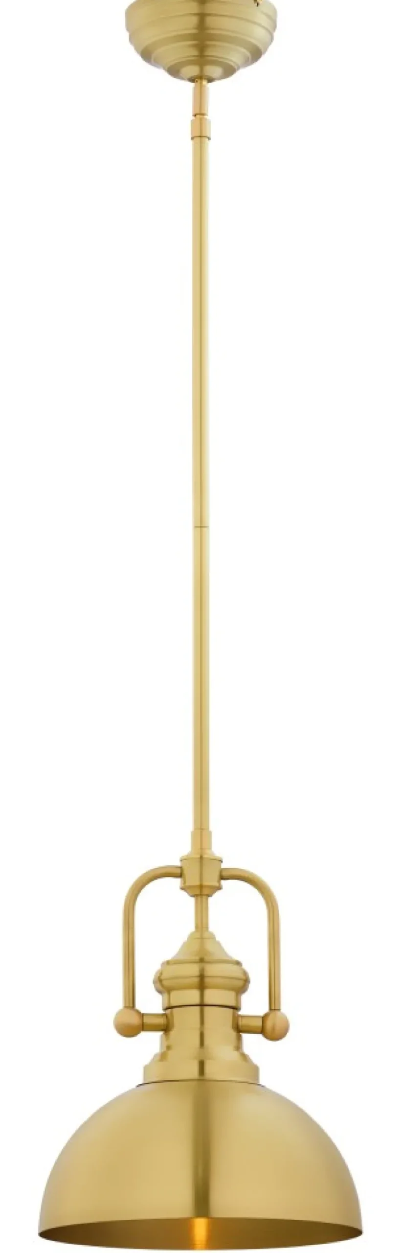 Lampa Wisząca PLATINO Złoty 1xE27 31 cm