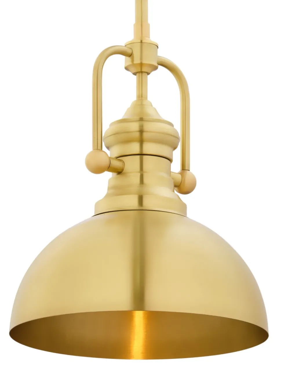 Lampa Wisząca PLATINO Złoty 1xE27 31 cm
