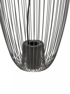 Lampa wisząca PUMPKIN L grafitowa 1xGU10
