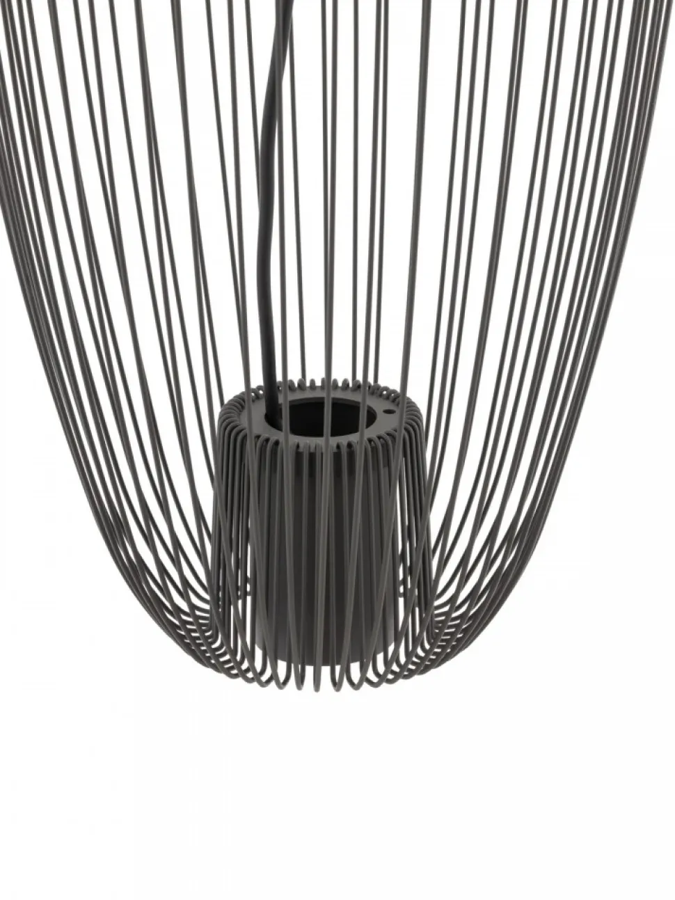 Lampa wisząca PUMPKIN L grafitowa 1xGU10