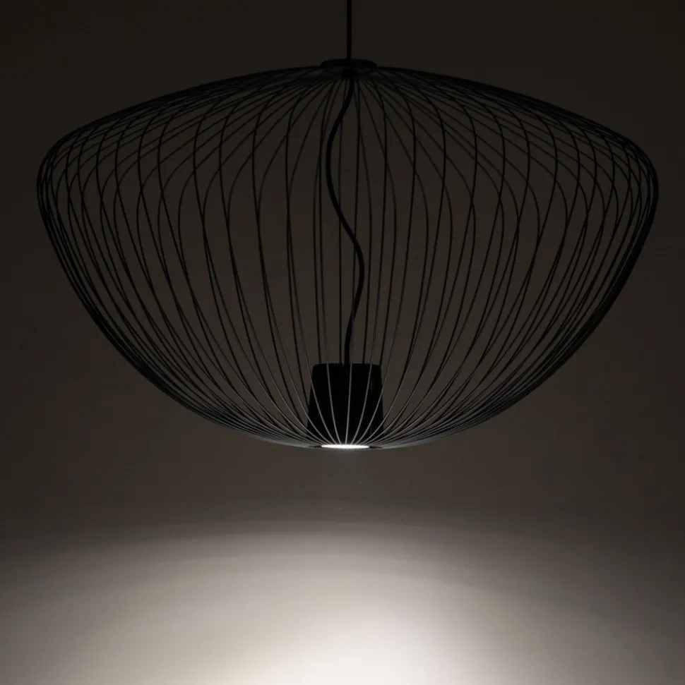 Lampa wisząca PUMPKIN L grafitowa 1xGU10