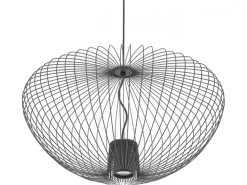 Lampa wisząca PUMPKIN M grafitowa 1xGU10