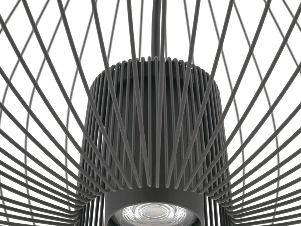 Lampa wisząca PUMPKIN M grafitowa 1xGU10