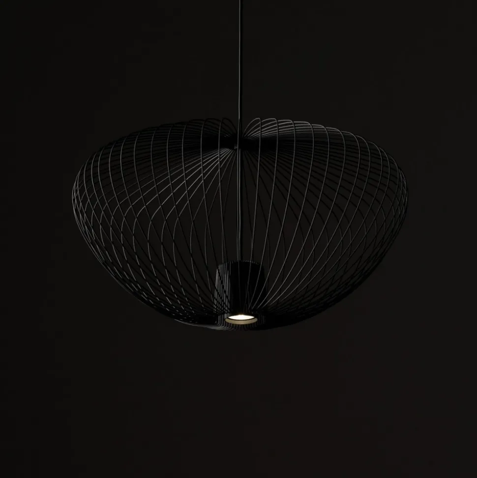 Lampa wisząca PUMPKIN M grafitowa 1xGU10