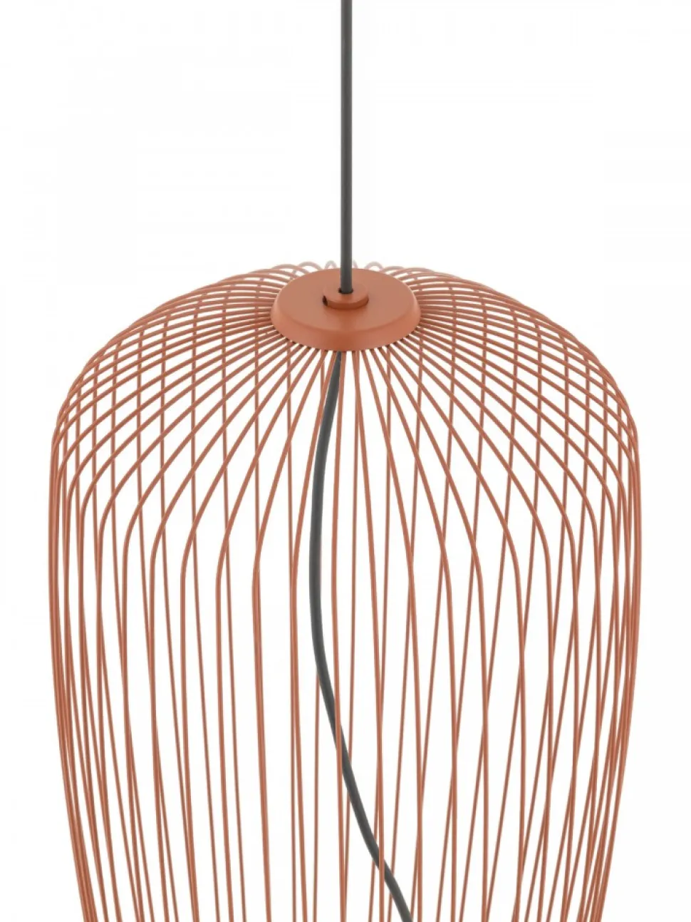Lampa wisząca PUMPKIN S ceglasta 1xGU10