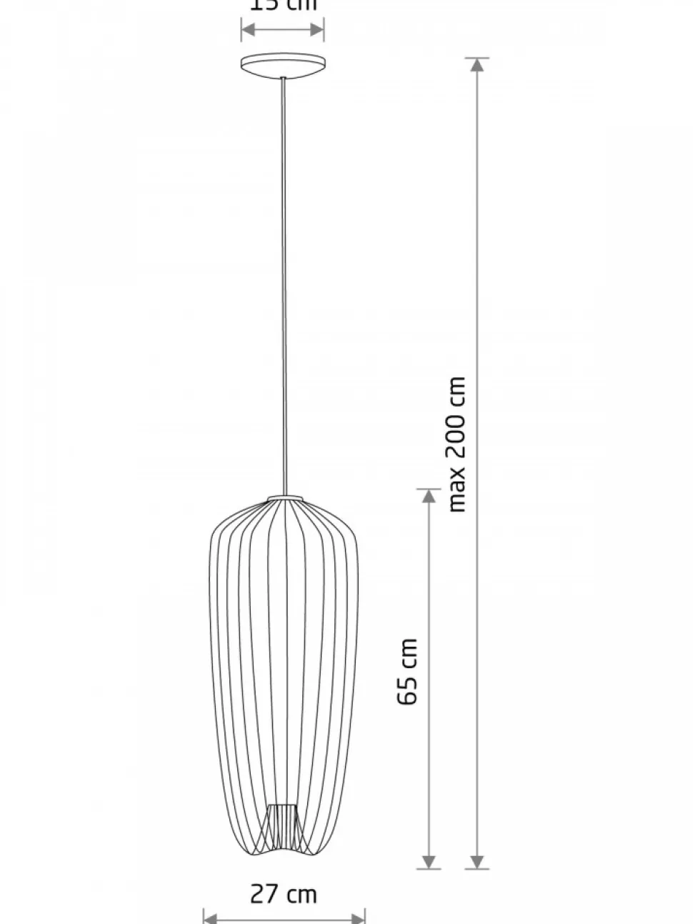 Lampa wisząca PUMPKIN S ceglasta 1xGU10