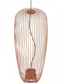 Lampa wisząca PUMPKIN S ceglasta 1xGU10