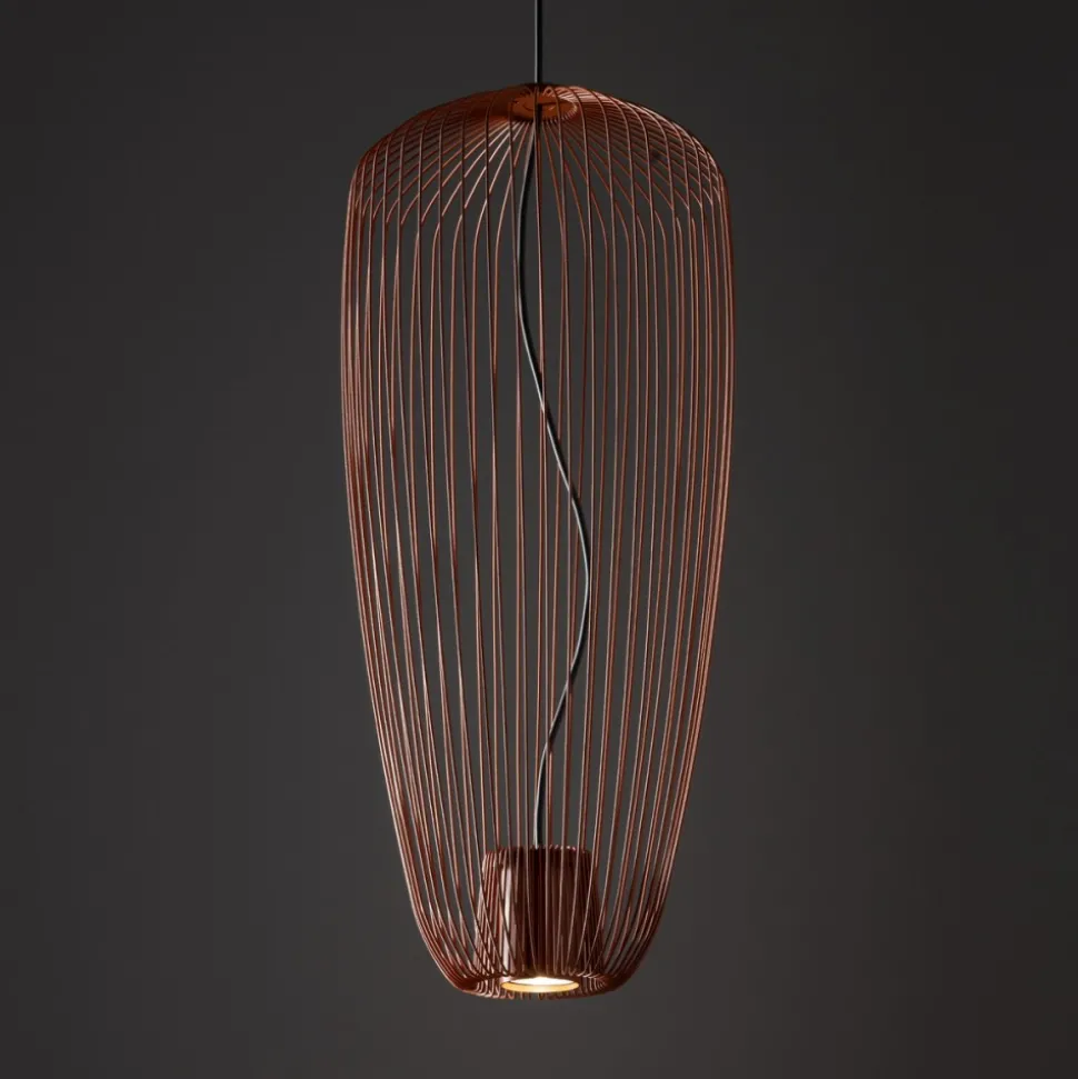 Lampa wisząca PUMPKIN S ceglasta 1xGU10