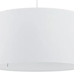 Lampa Wisząca RONDO Biały Abażur 1xE27 30cm