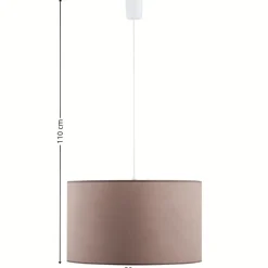 Lampa wisząca RONDO cappucciono 1xE27
