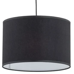 Lampa wisząca RONDO czarna 1xE27
