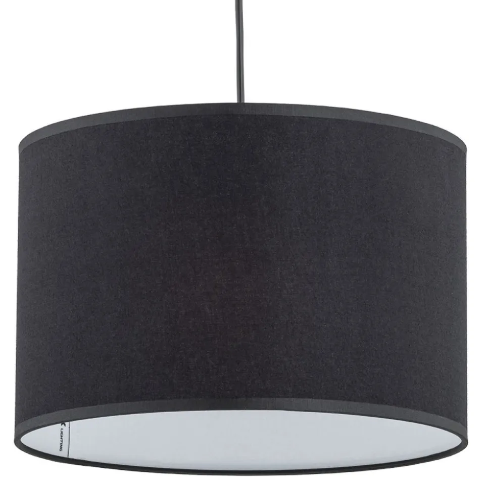 Lampa wisząca RONDO czarna 1xE27