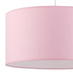 Lampa Wisząca RONDO KIDS Różowy Abażur 1xE27 40cm