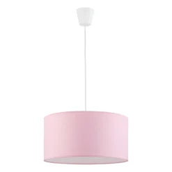 Lampa Wisząca RONDO KIDS Różowy Abażur 1xE27 40cm