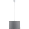 Lampa wisząca RONDO szara 1xE27
