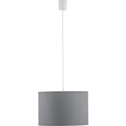Lampa wisząca RONDO szara 1xE27