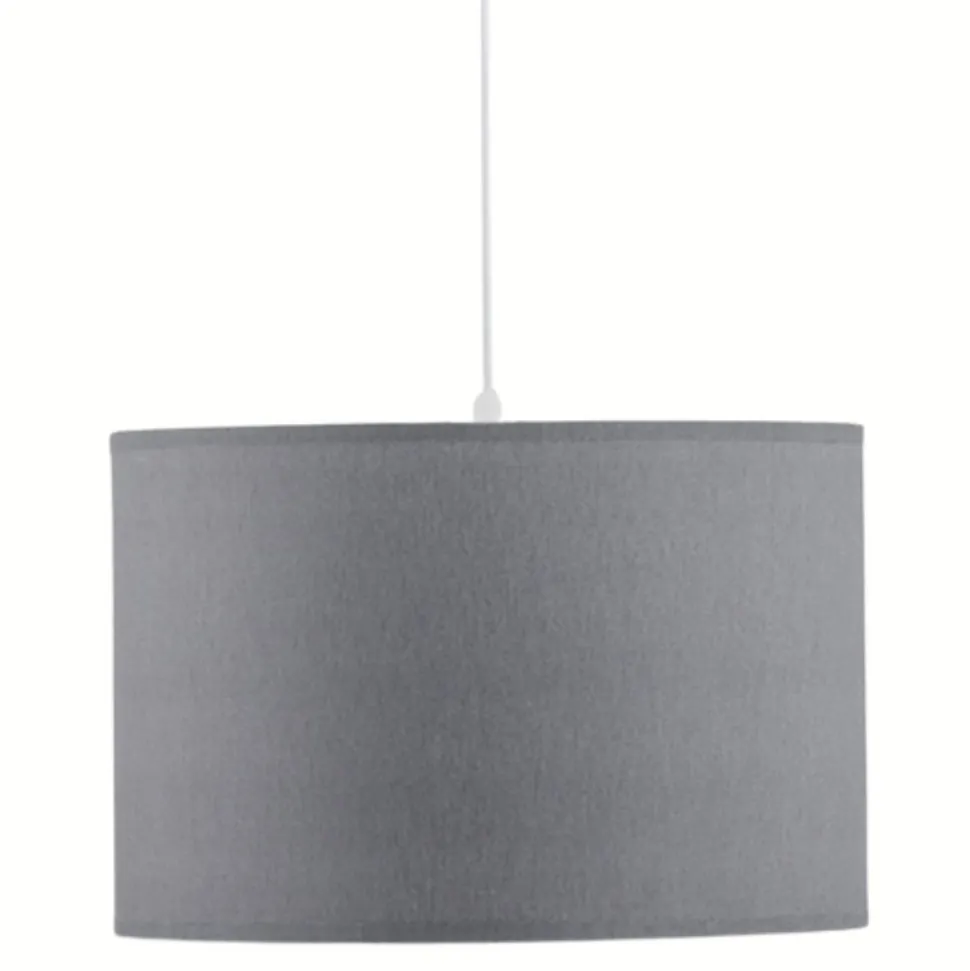 Lampa wisząca RONDO szara 1xE27