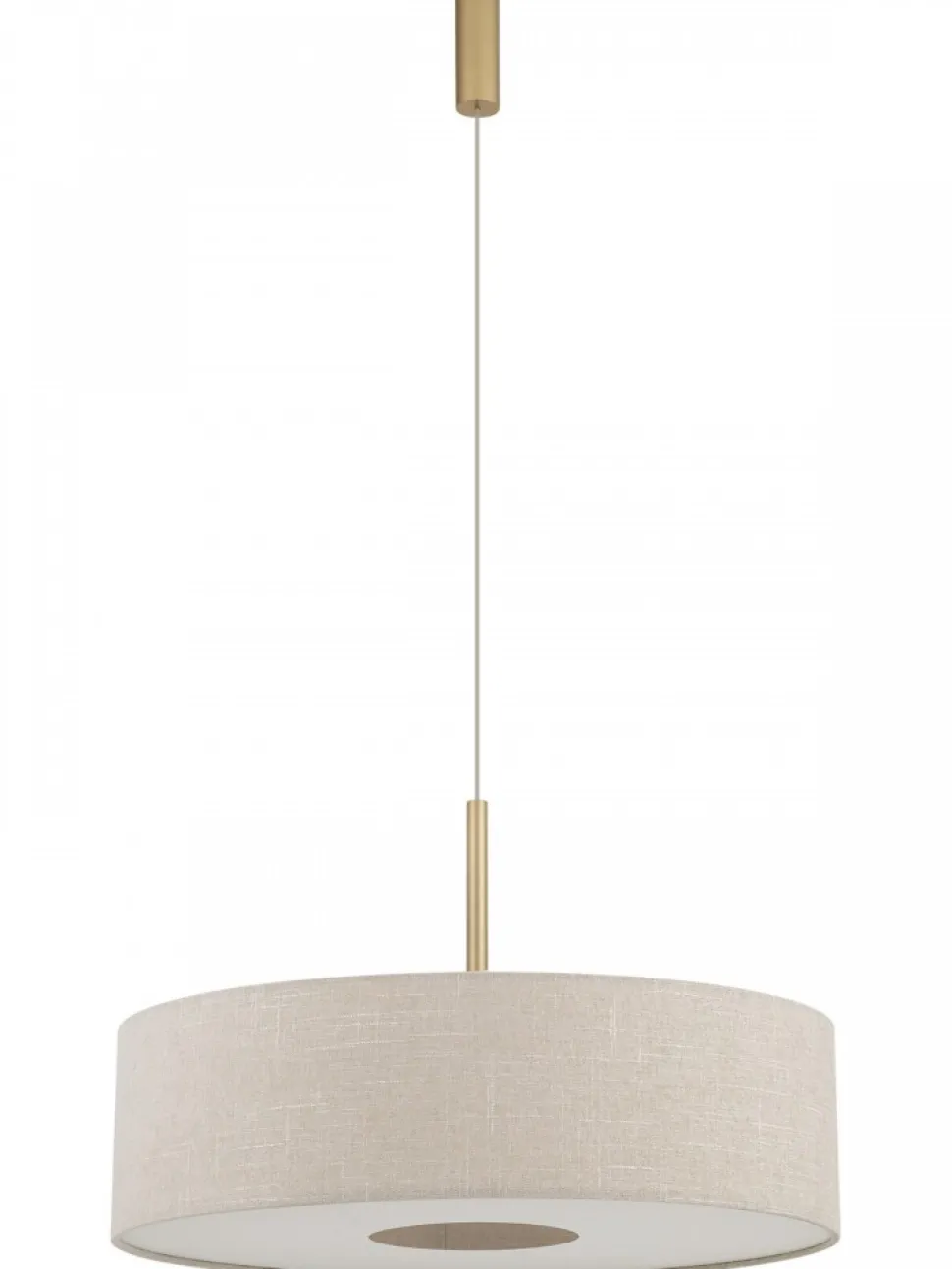 Lampa wisząca SANTANA L kremowa 1xE27