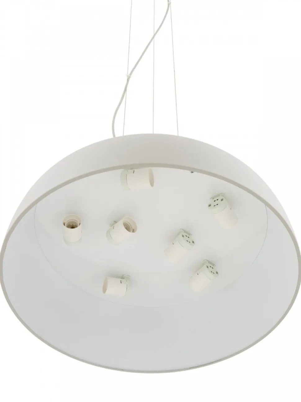 Lampa wisząca SATELLITE M szara 7xE27