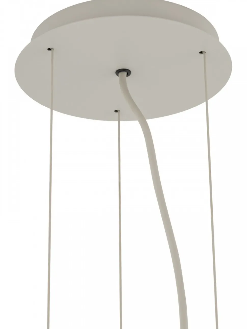 Lampa wisząca SATELLITE M szara 7xE27