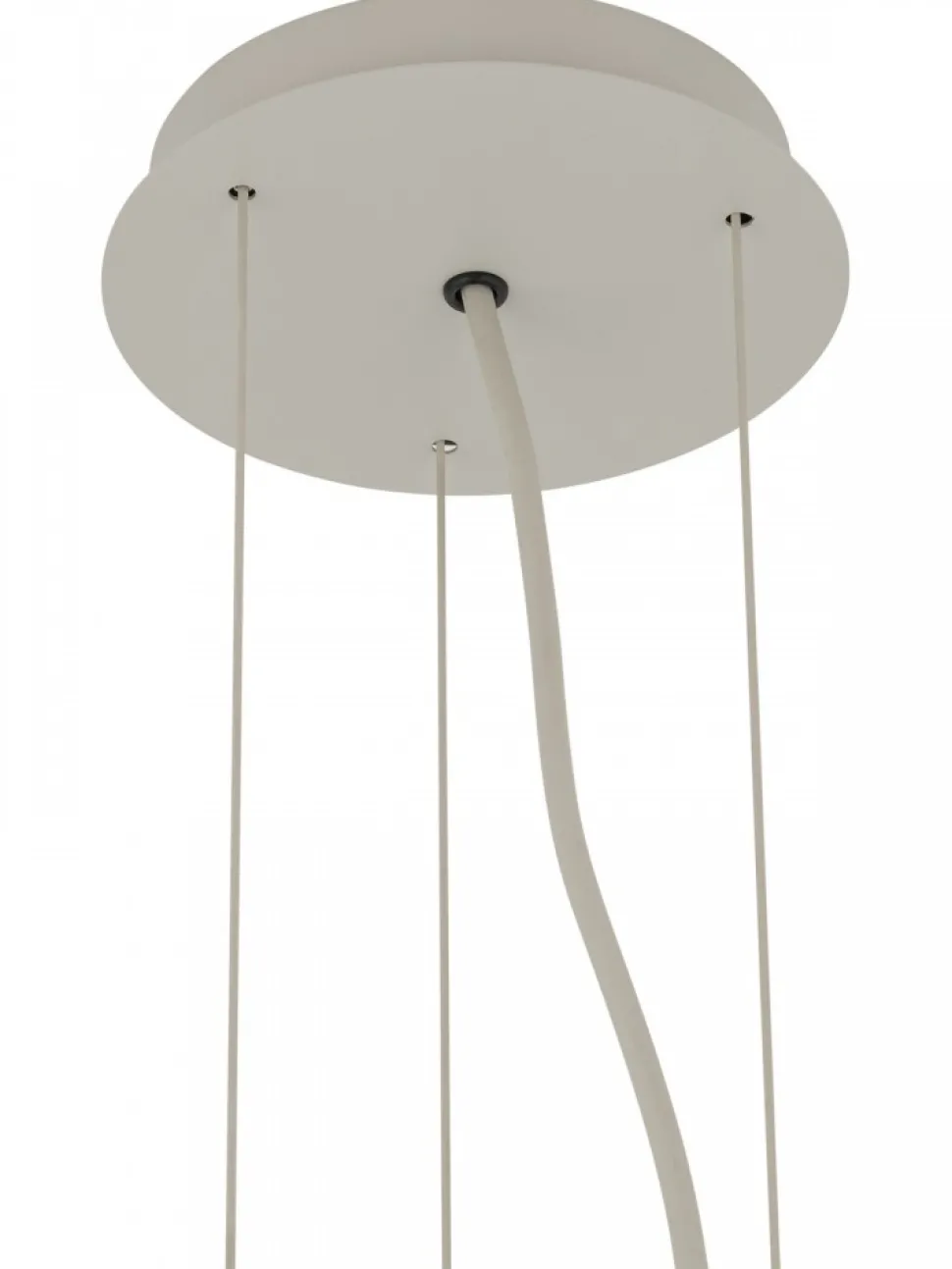 Lampa wisząca SATELLITE S szara 3xE27