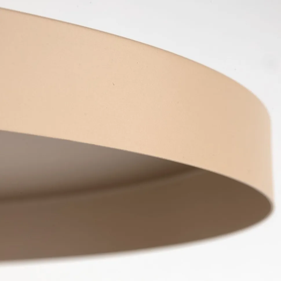 Lampa wisząca SILA ceglasta sabia beżowa 1xE27 40 cm