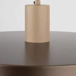 Lampa wisząca SILA sabia beżowa brązowa 1xE27 40 cm