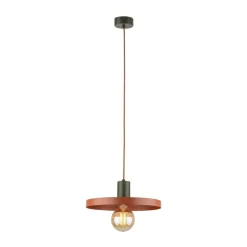 Lampa wisząca SILA zielona ceglasta 1xE27 30 cm