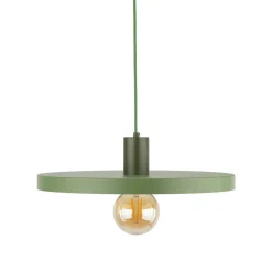 Lampa wisząca SILA zielona 1xE27 40 cm
