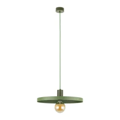 Lampa wisząca SILA zielona 1xE27 40 cm