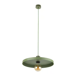 Lampa wisząca SILA zielona 1xE27 40 cm