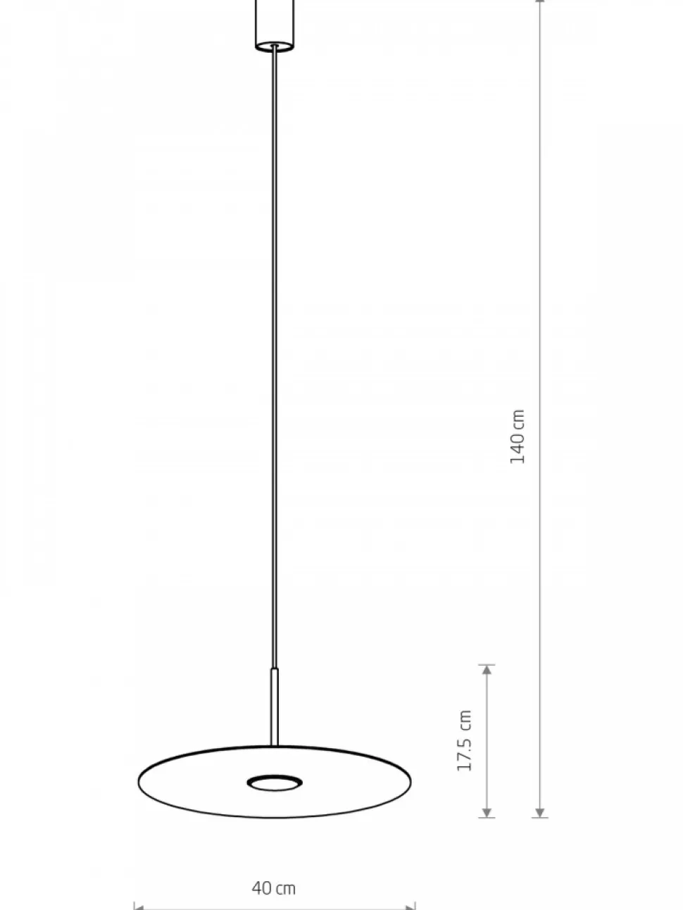 Lampa wisząca SIMONE biała 1xGX53