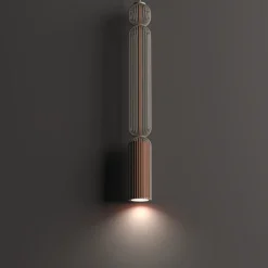 Lampa wisząca SINGLES A beżowa ceglasta