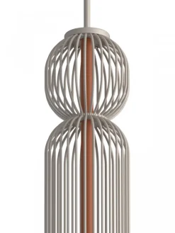 Lampa wisząca SINGLES A beżowa ceglasta
